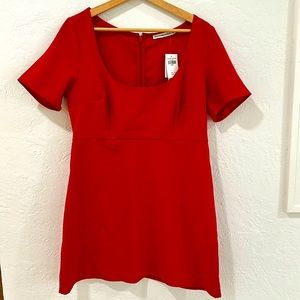Red Abercrombie mini dress